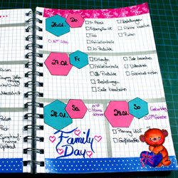 7 Deko-Ideen für Bullet Journal, Filofax, Happy Planner und andere Planer / Organizer