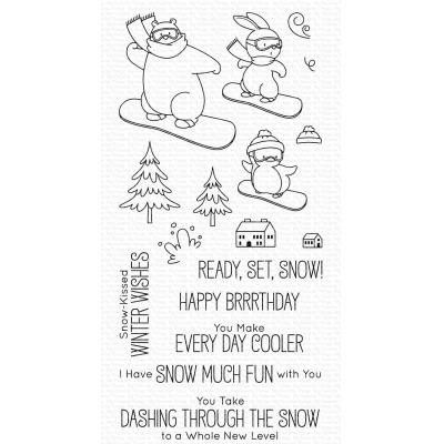 My Favorite Things Clear Stamps - Ready, Set, Snow