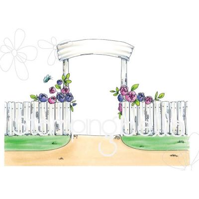 Stamping Bella Stempel - Garden Backdrop