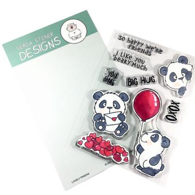 Gerda Steiner Designs Stempel - Lovely Pandas