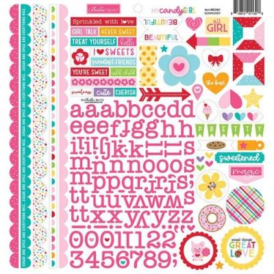 Bella Blvd My Candy Girl Cardstock Sticker - Doohickey