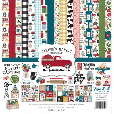 Echo Park Farmer's Market Designpapier - Collection Kit