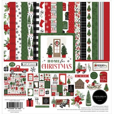 Carta Bella Home For Christmas Designpapier - Collection Kit
