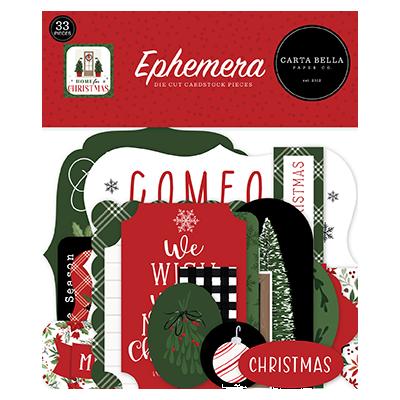 Carta Bella Home For Christmas Sticker - Ephemera