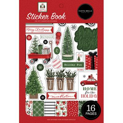 Carta Bella Home For Christmas - Sticker Book