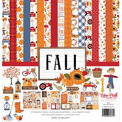 Echo Park Fall Designpapier - Collection Kit