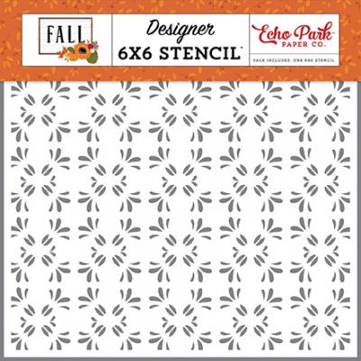 Echo Park Fall Stencil - Fall Flourish