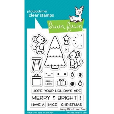 Lawn Fawn Clear Stamps - Merry Mice