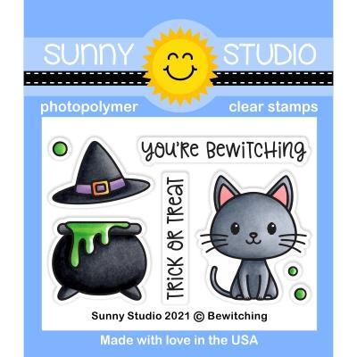 Sunny Studio Clear Stamps - Bewitching