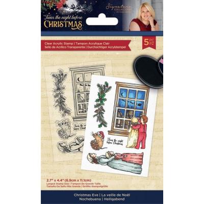 Crafter's Companion Twas The Night Before Christmas Clear Stamps - Christmas Eve