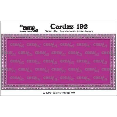 Crealies Cardzz Dies - Slimline No 192