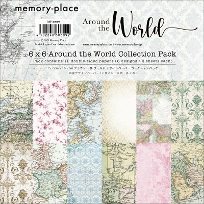 Asuka Studio Memory Place Around The World Designpapier - Paper Pack