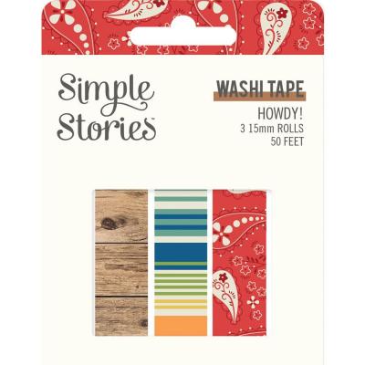 Simple Stories Howdy! - Washi Tape