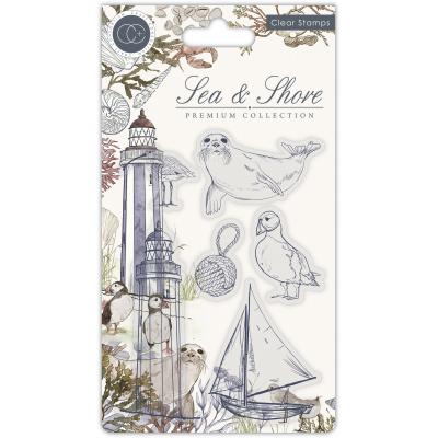 Craft Consortium Sea & Shore Clear Stamps - Shore