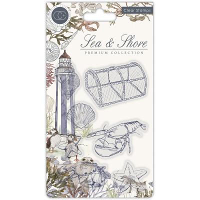 Craft Consortium Sea & Shore Clear Stamps - Sea