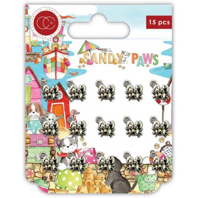 Craft Consortium Sandy Paws - Little Crabs Metal Charms