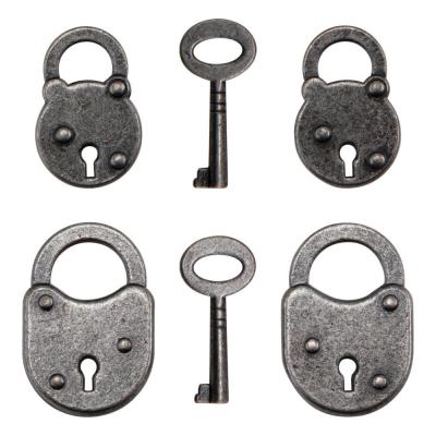 Idea-ology Tim Holtz Embellishments  - Metal Adornments Locks & Keys