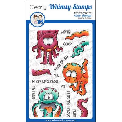 Whimsy Stamps Clear Stamps - Octopi Guys