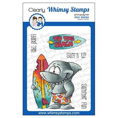 Whimsy Stamps Clear Stamps - Surf Shark
