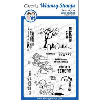 Whimsy Stamps Stempel - Halloween Scream