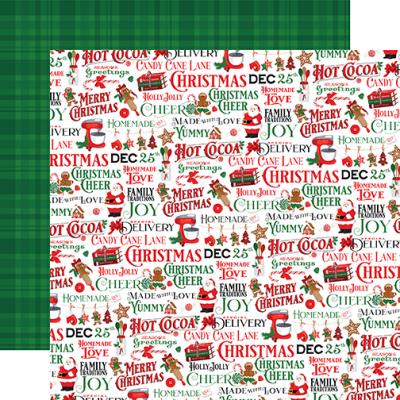Carta Bella Christmas Cheer Designpapier - Holly Jolly