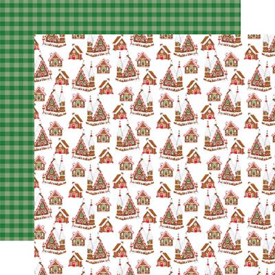 Carta Bella Christmas Cheer Designpapier - Candy Cane Lane
