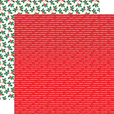 Carta Bella Christmas Cheer Designpapier - Season's Greetings