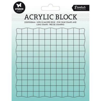 StudioLight Block For Clearstamp - Acrylblock