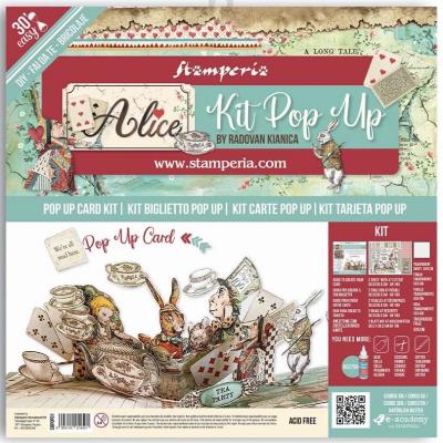 Stamperia Pop Up Kit - Alice Tea Party