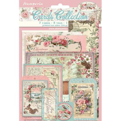 Stamperia Pink Christmas  Die-Cuts - Cards