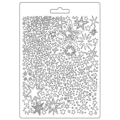 Stamperia Christmas Patchwork Soft Mould - Stars