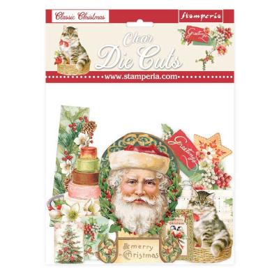 Stamperia Classic Christmas -  Clear Die Cuts