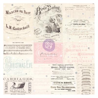 Prima Marketing Christmas Sparkle - Vellum Sheet