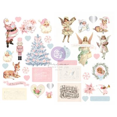 Prima Marketing Christmas Sparkle - Chipboard Stickers