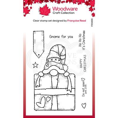 Creative Expressions Clear Stamps - Gnome Gift