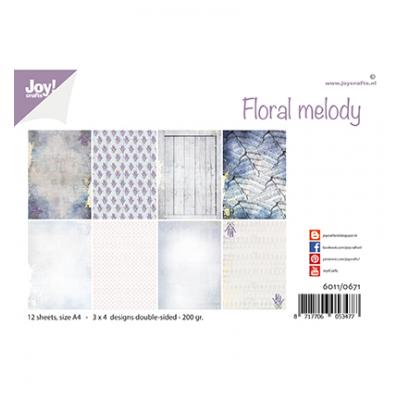 Joy!Crafts Designpapier - Floral Melody