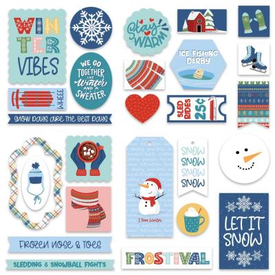 PhotoPlay Frostival Die Cuts - Ephemera