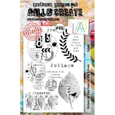 AALL & Create Clear Stamps Nr. 496 - Foliage