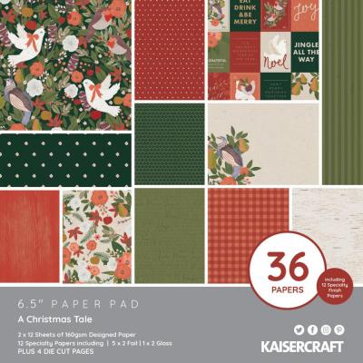 Kaisercraft A Christmas Tale Designpapier - Paper Pad