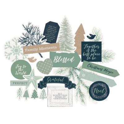 Kaisercraft Collectables Die-Cuts - Mint & Mistletoe