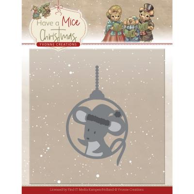 Find It Trading Jeanine's Art Die - Mouse Bauble Have A Mice Christmas