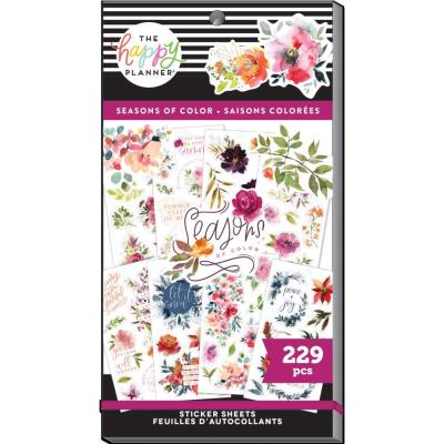 me & my BIG ideas Happy Planner Sticker Value Pack - Seasonal Floral Classic