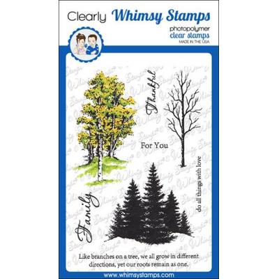 Whimsy Stamps Clear Stamps - Seasonal Trees