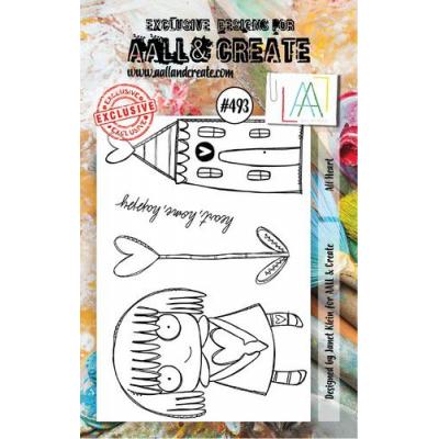 AALL & Create Clear Stamps Nr. 493 - All Heart