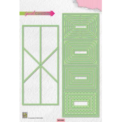 Nellies Choice Special Card Die - Twist & Pop Card