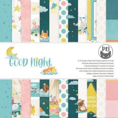 Piatek13 Good Night Designpapier - Paper Pad