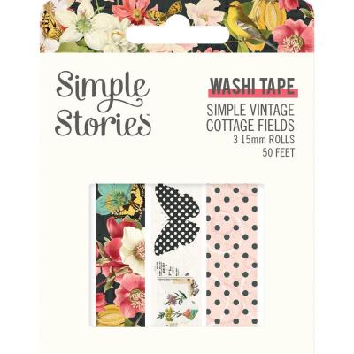 Simple Stories  Vintage Cottage Fields - Washi Tape