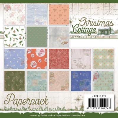 Find It Trading Jeanine's Art Christmas Cottage Designpapier - Paper Pad