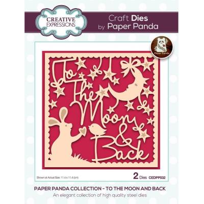Creative Expressions Paper Cuts Dies - To The Moon And Back