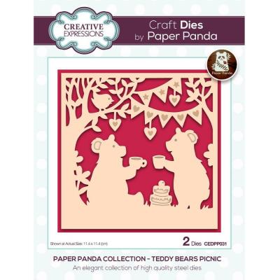 Creative Expressions Paper Cuts Dies - Teddy Bears Picnic